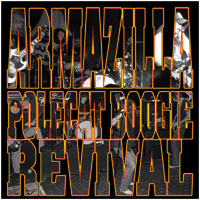 ARMAZILLA / POLECAT BOOGIE REVIVAL split 7" cover